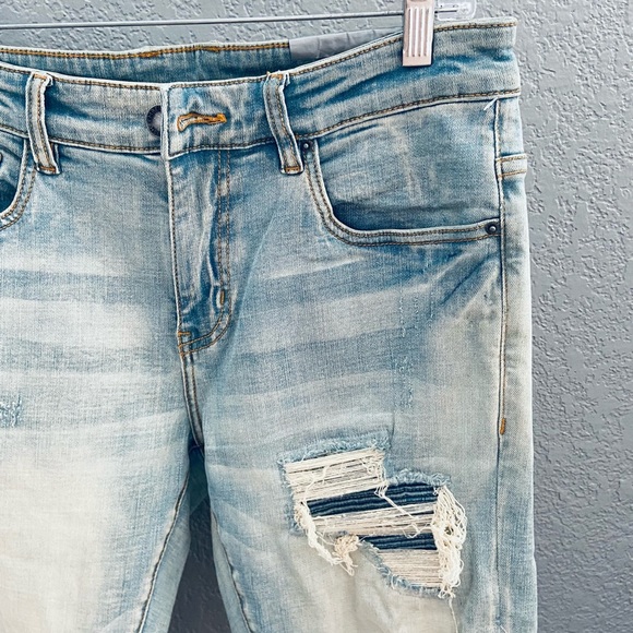 Embellish Other - Embellish Distressed Denim Slim Jeans - 32x32